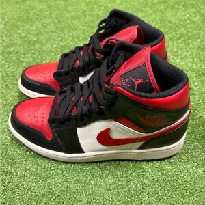 Nike Red and Black Athletic Shoes
